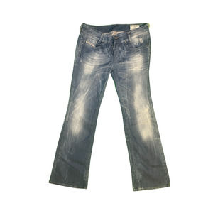 Diesel Louvely Jeans - Boot Cut, Stretch Denim, Classic Blue, Size 30/32